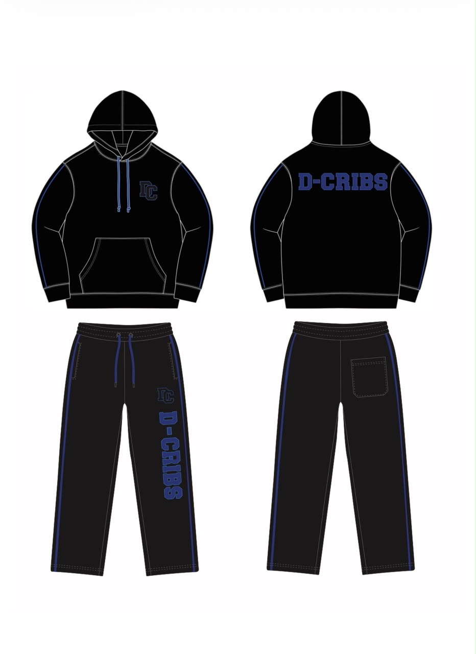 D-Cribs Set of Hoodie Nightwing
