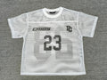 D-Cribs Netted Jersey white